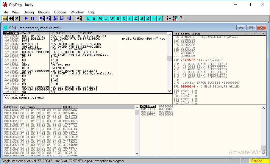 debuggers and disassemblers