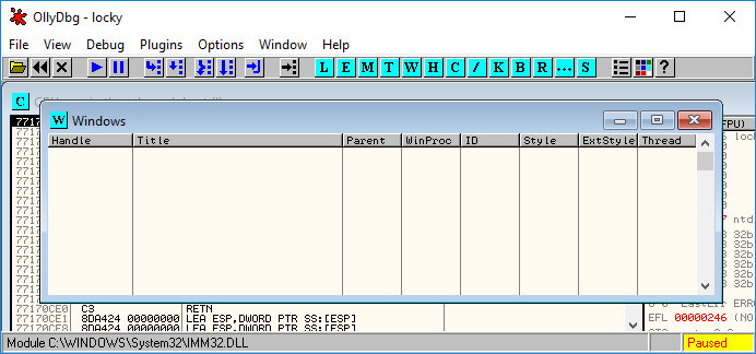 debuggers and disassemblers