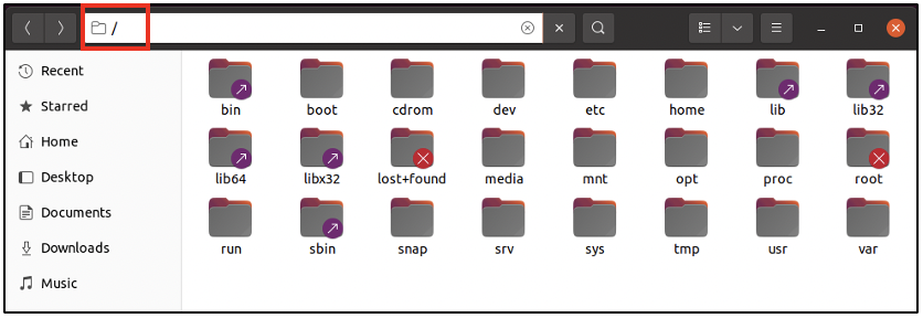 linux directory structure