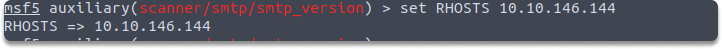 metasploit smtp enumeration