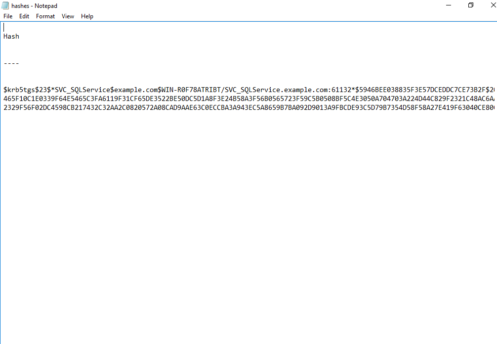 hashes